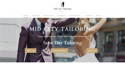 Desktop Screenshot of midcitytailoring.com