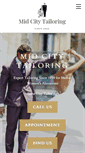 Mobile Screenshot of midcitytailoring.com